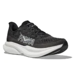 ⁦HOKA Mach 6 Black White⁩ – תמונה ⁦2⁩