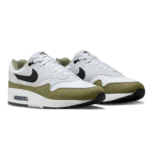 ⁦Air Max 1 Medium Olive White Black⁩ – תמונה ⁦2⁩