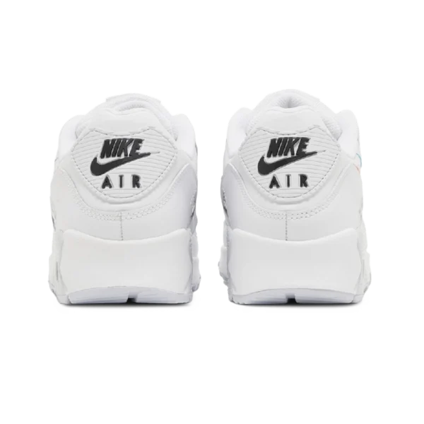 ⁦Air Max 90 Multi Swoosh White Bright Crimson⁩ – תמונה ⁦3⁩