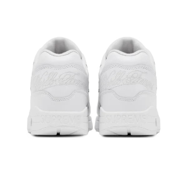 ⁦Air Max 1 x Supreme Triple White⁩ – תמונה ⁦3⁩