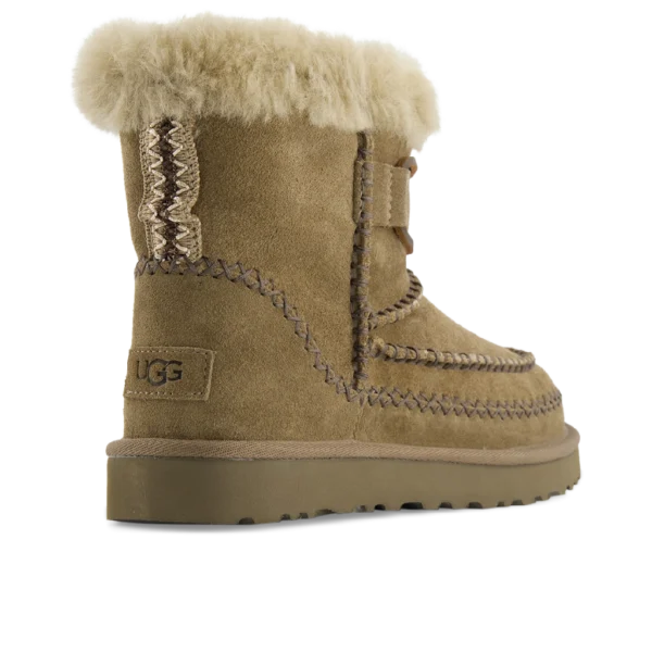 ⁦UGG Classic Mini Alpine Boots Hickory⁩ – תמונה ⁦3⁩