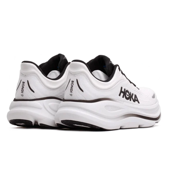 ⁦HOKA Bondi 9 White Black⁩ – תמונה ⁦3⁩