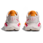 ⁦HOKA Clifton 10 White Electric Rose⁩ – תמונה ⁦3⁩