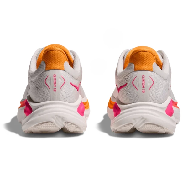 ⁦HOKA Clifton 10 White Electric Rose⁩ – תמונה ⁦3⁩