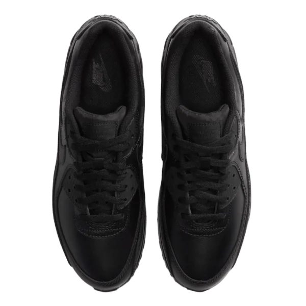 ⁦Air Max 90 Leather Triple Black⁩ – תמונה ⁦4⁩