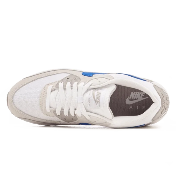 ⁦Air Max 90 Summit White Racer Blue⁩ – תמונה ⁦4⁩