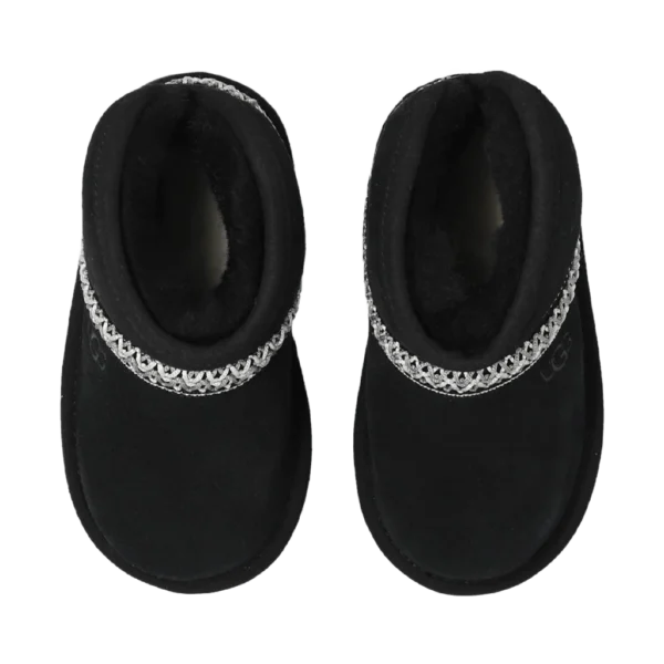 ⁦UGG Classic Mini Crescent Black⁩ – תמונה ⁦4⁩
