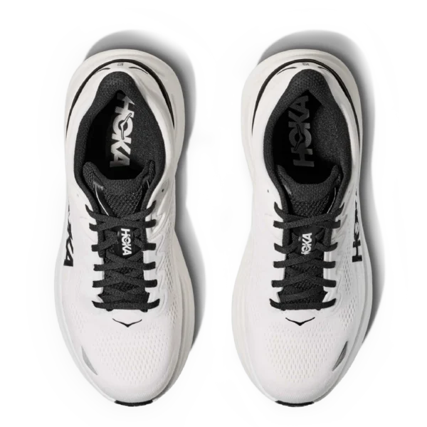 ⁦HOKA Bondi 9 White Black⁩ – תמונה ⁦4⁩