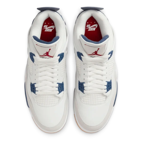 ⁦Air Jordan 4 x Nike SB Navy⁩ – תמונה ⁦4⁩