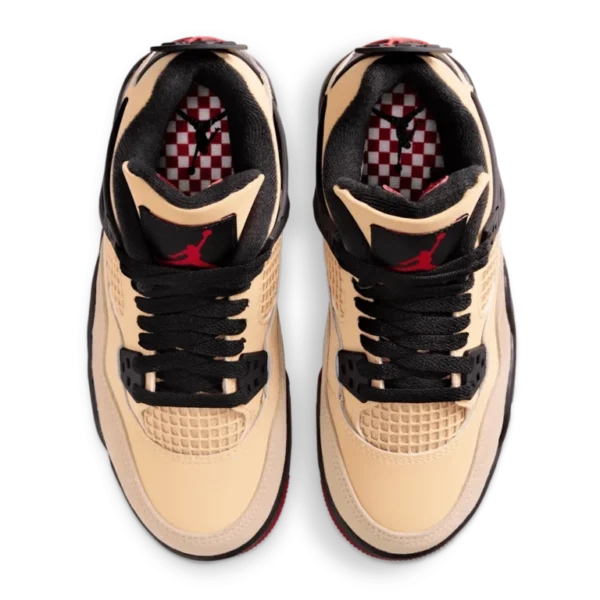 ⁦Air Jordan 4 Sesame Black⁩ – תמונה ⁦4⁩