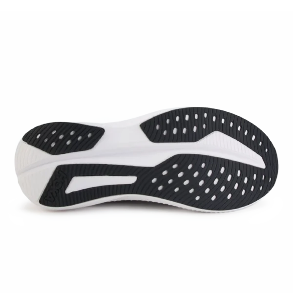 ⁦HOKA Mach 6 Black White⁩ – תמונה ⁦5⁩