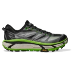 HOKA Mafate Speed 2 Black Electric Green