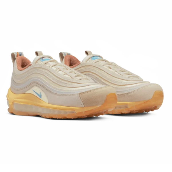 ⁦Nike Air Max 97 Coconut Milk Worn Blue⁩ – תמונה ⁦2⁩