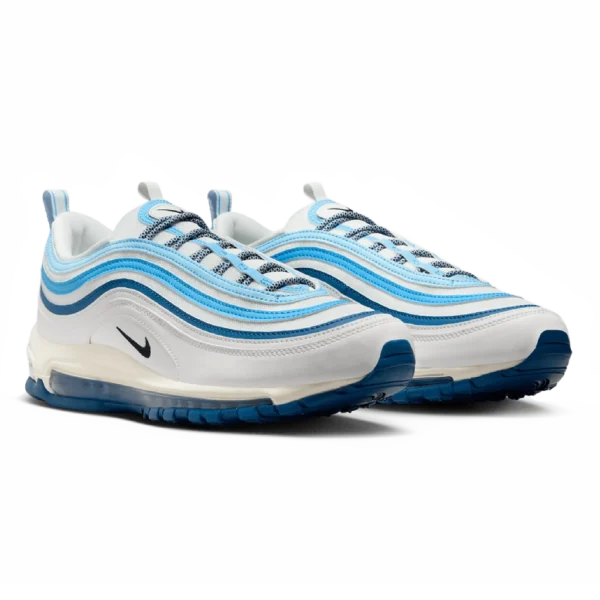 ⁦Nike Air Max 97 Summit White Light Photo Blue⁩ – תמונה ⁦2⁩