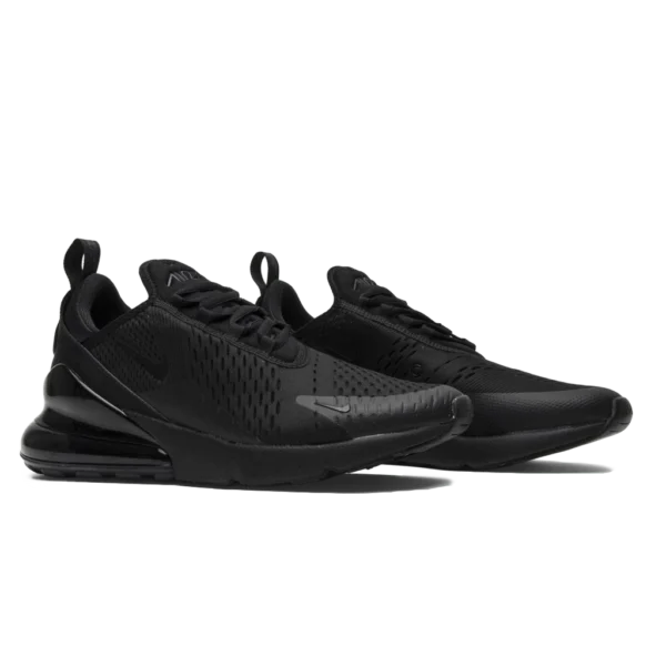 ⁦Nike Air Max 270 Triple Black⁩ – תמונה ⁦2⁩