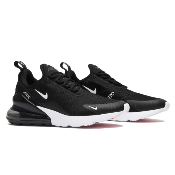 ⁦Nike Air Max 270 Black White Solar Red⁩ – תמונה ⁦2⁩