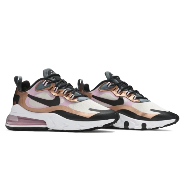 ⁦Nike Air Max 270 React Metallic Bronze⁩ – תמונה ⁦2⁩