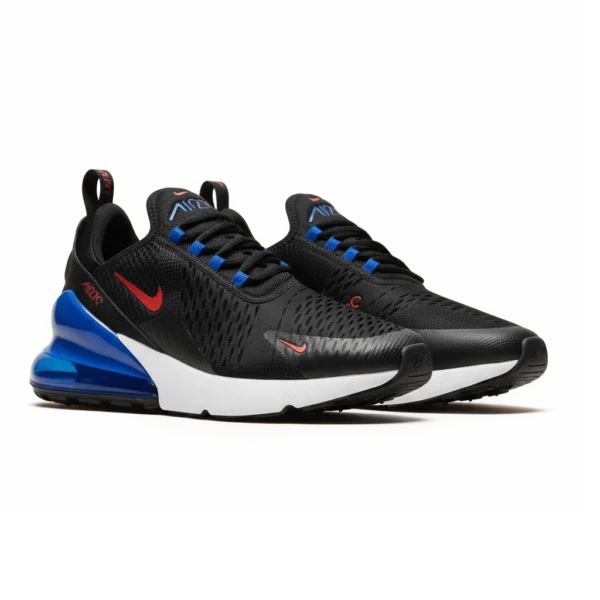 ⁦Nike Air Max 270 Black Hyper Royal⁩ – תמונה ⁦2⁩