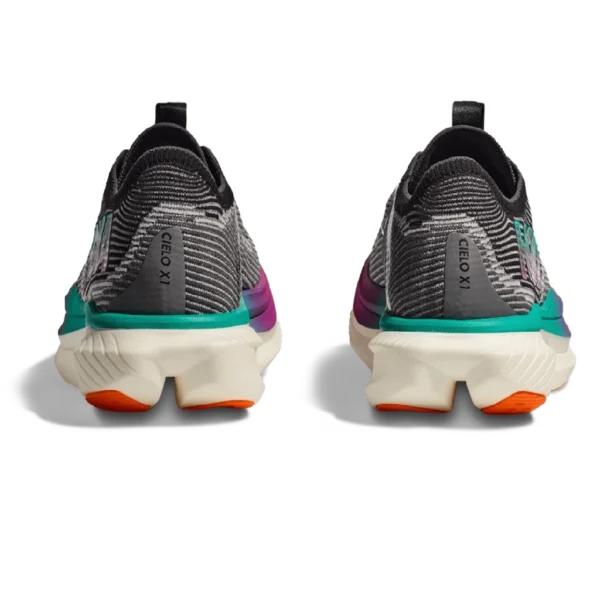 ⁦Hoka Cielo X1 Black Electric Aqua⁩ – תמונה ⁦3⁩