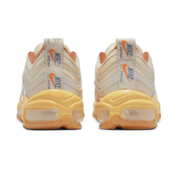 ⁦Nike Air Max 97 Coconut Milk Worn Blue⁩ – תמונה ⁦3⁩