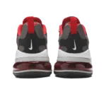 ⁦Nike Air Max 270 React Black University Red⁩ – תמונה ⁦3⁩