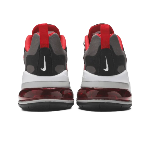 ⁦Nike Air Max 270 React Black University Red⁩ – תמונה ⁦3⁩