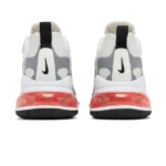 ⁦Nike Air Max 270 React White Crimson Black⁩ – תמונה ⁦3⁩