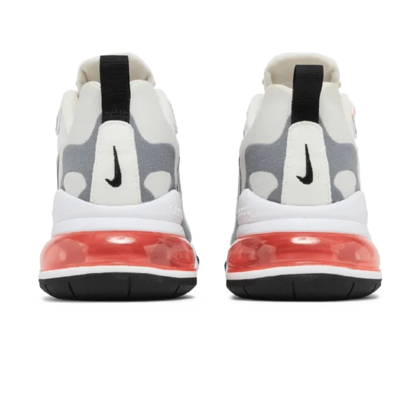 ⁦Nike Air Max 270 React White Crimson Black⁩ – תמונה ⁦3⁩