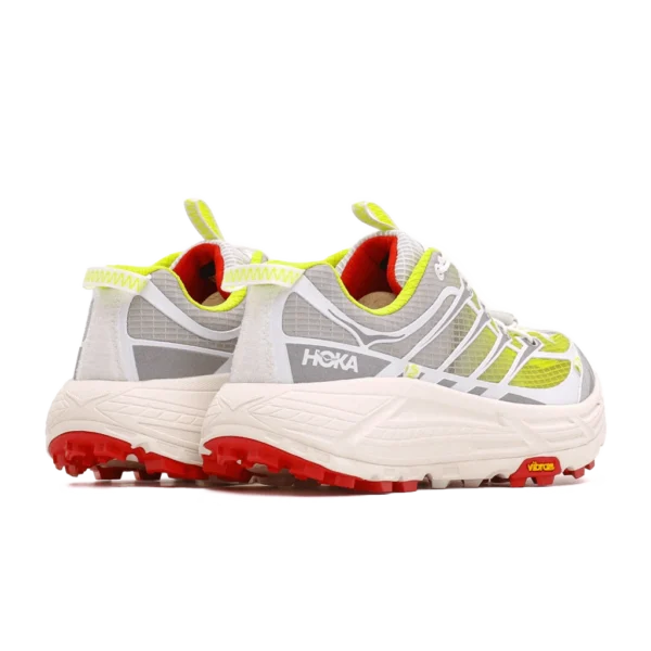 ⁦HOKA Mafate Three2 x Nicole McLaughlin White Neon⁩ – תמונה ⁦3⁩