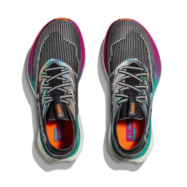 ⁦Hoka Cielo X1 Black Electric Aqua⁩ – תמונה ⁦4⁩