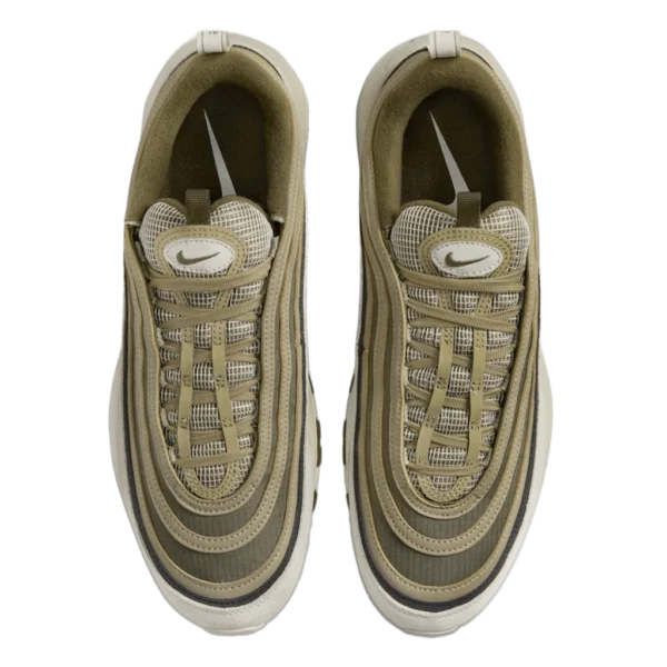 ⁦Nike Air Max 97 Light Bone Medium Olive⁩ – תמונה ⁦4⁩