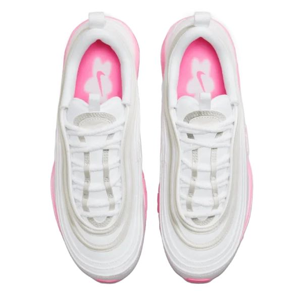 ⁦Nike Air Max 97 White Pink Spell⁩ – תמונה ⁦4⁩