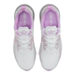 ⁦Nike Air Max 270 React White Fuchsia Glow Platinum Violet⁩ – תמונה ⁦4⁩