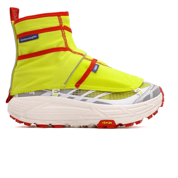 ⁦HOKA Mafate Three2 x Nicole McLaughlin White Neon⁩ – תמונה ⁦4⁩