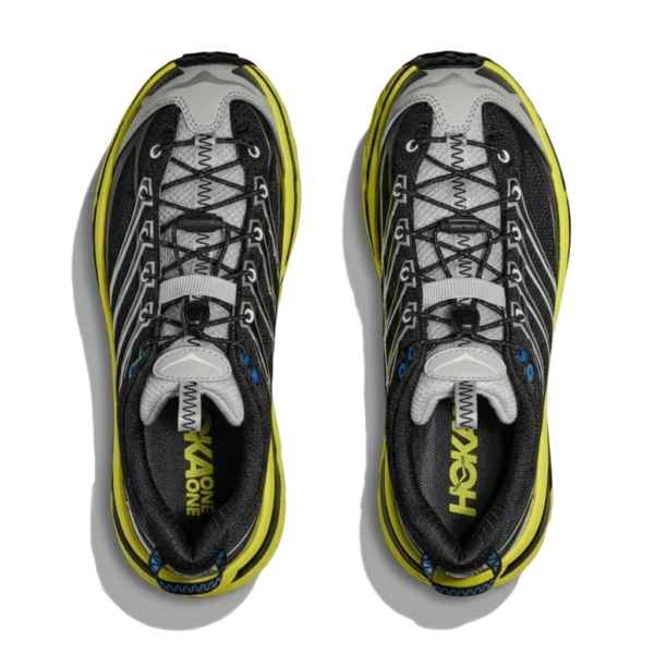⁦HOKA Mafate Three2 Black Citrus⁩ – תמונה ⁦4⁩