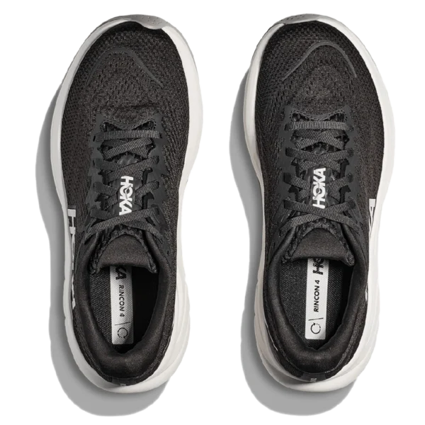 ⁦Hoka Rincon 4 Black White⁩ – תמונה ⁦4⁩