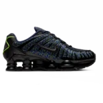 Nike Shox TL "Just Do It" Black Blue Neon Yellow
