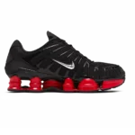 Nike Shox TL x Skepta Black Metallic Silver University Red