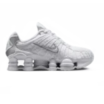 Nike Shox TL White Metallic Silver