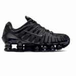 Nike Shox TL Black Metallic Hematite Max Orange