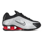 Nike Shox R4 Black Metallic Silver