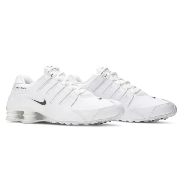 ⁦Nike Shox NZ White Black⁩ – תמונה ⁦2⁩