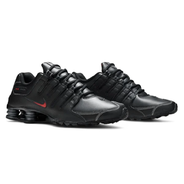 ⁦Nike Shox NZ Black Varsity Red⁩ – תמונה ⁦2⁩