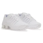 ⁦Nike Shox NZ Triple White⁩ – תמונה ⁦2⁩