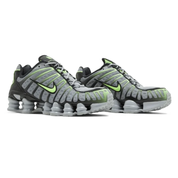 ⁦Nike Shox TL Wolf Grey Lime⁩ – תמונה ⁦2⁩