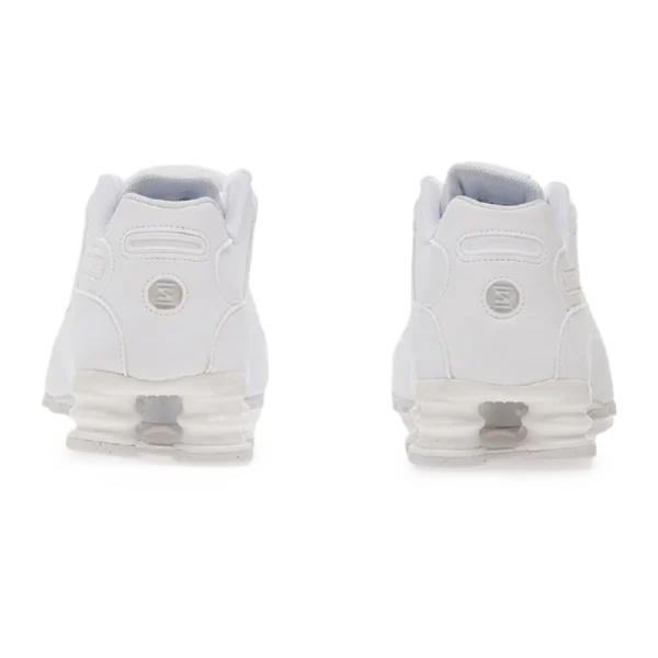 ⁦Nike Shox NZ Triple White⁩ – תמונה ⁦3⁩