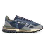 Lacoste Elite Active Leather Sneakers Navy Khaki