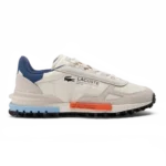 Lacoste Elite Active Trainers Off White Navy Orange