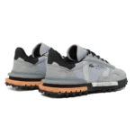 ⁦Lacoste Grey Leather Sneakers⁩ – תמונה ⁦3⁩