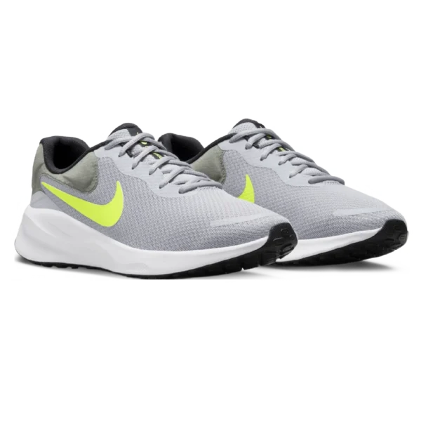 ⁦Nike Revolution 7 Wolf Grey Volt⁩ – תמונה ⁦2⁩